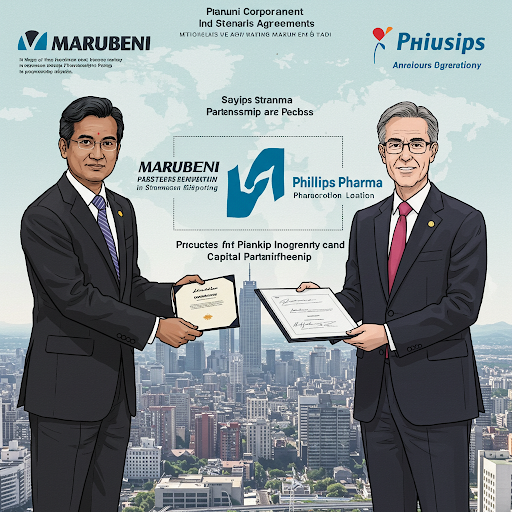 丸紅とPhillips Pharmaの資本提携について